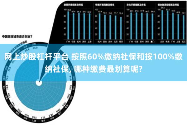 网上炒股杠杆平台 按照60%缴纳社保和按100%缴纳社保, 哪种缴费最划算呢?