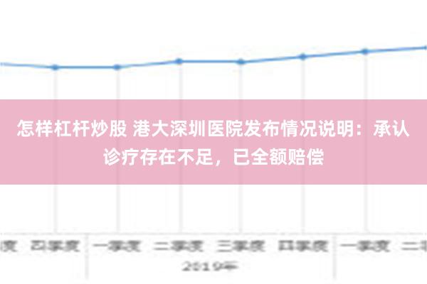 怎样杠杆炒股 港大深圳医院发布情况说明：承认诊疗存在不足，已全额赔偿